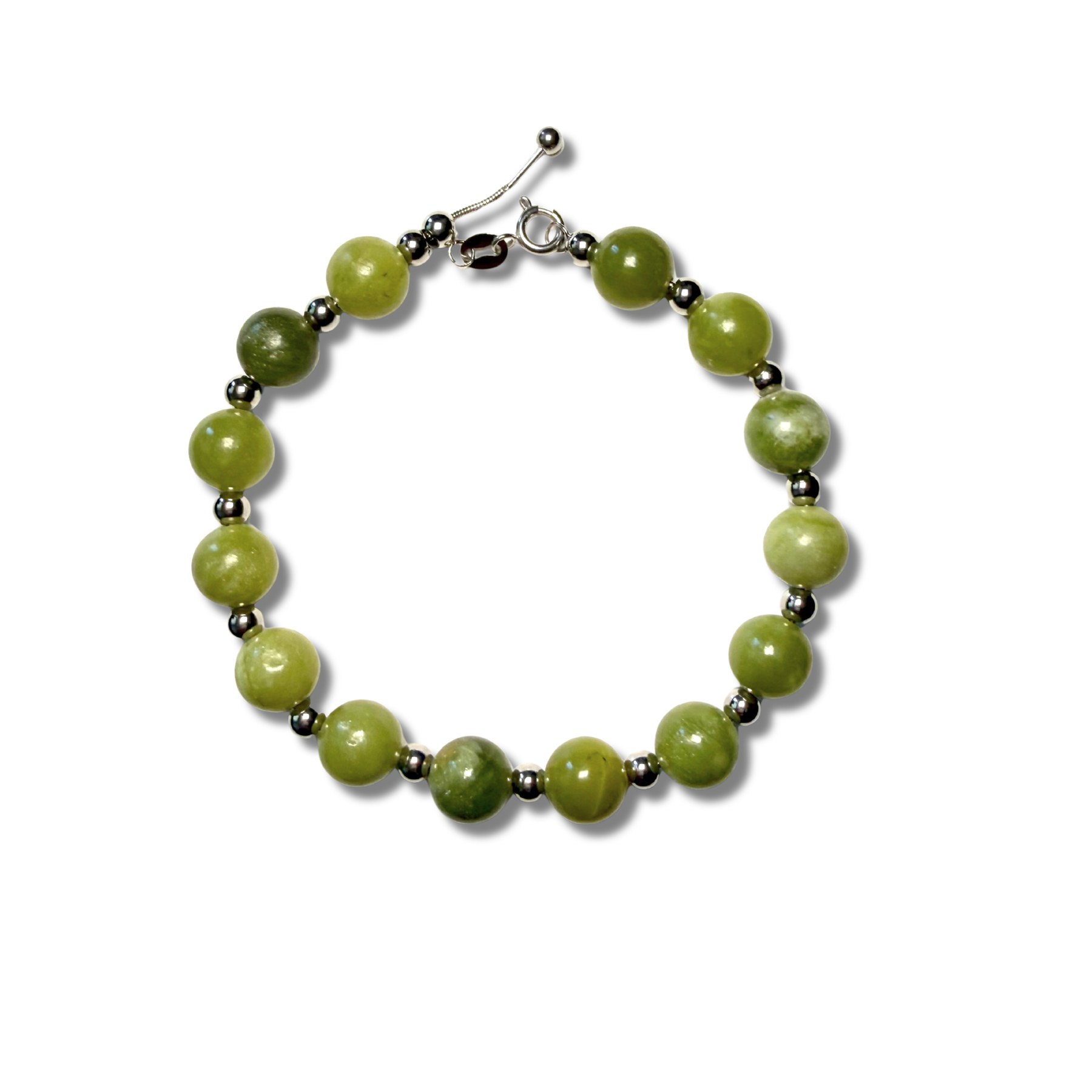 Sage - Green Jade Bracelet Everenci