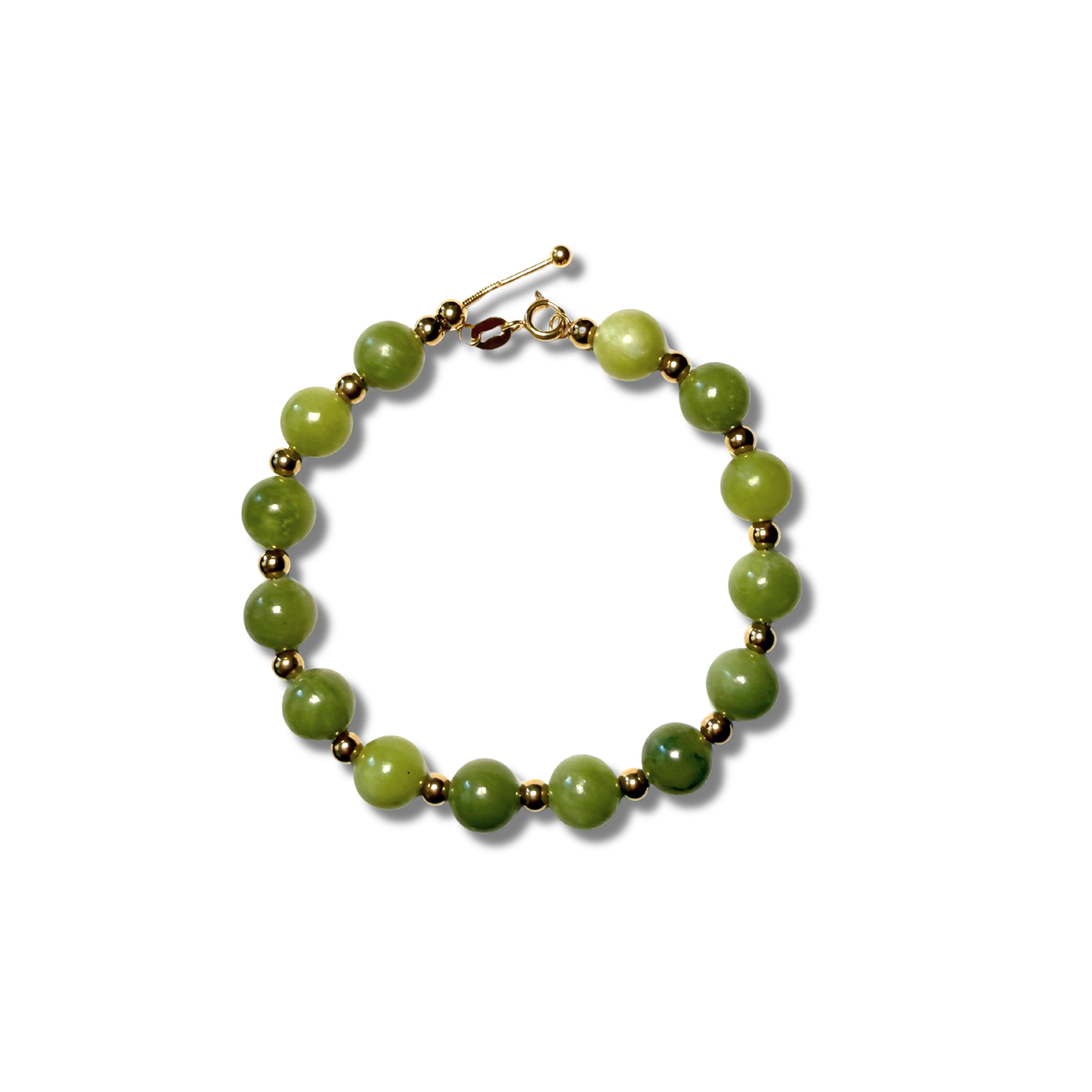 Sage - Green Jade Bracelet