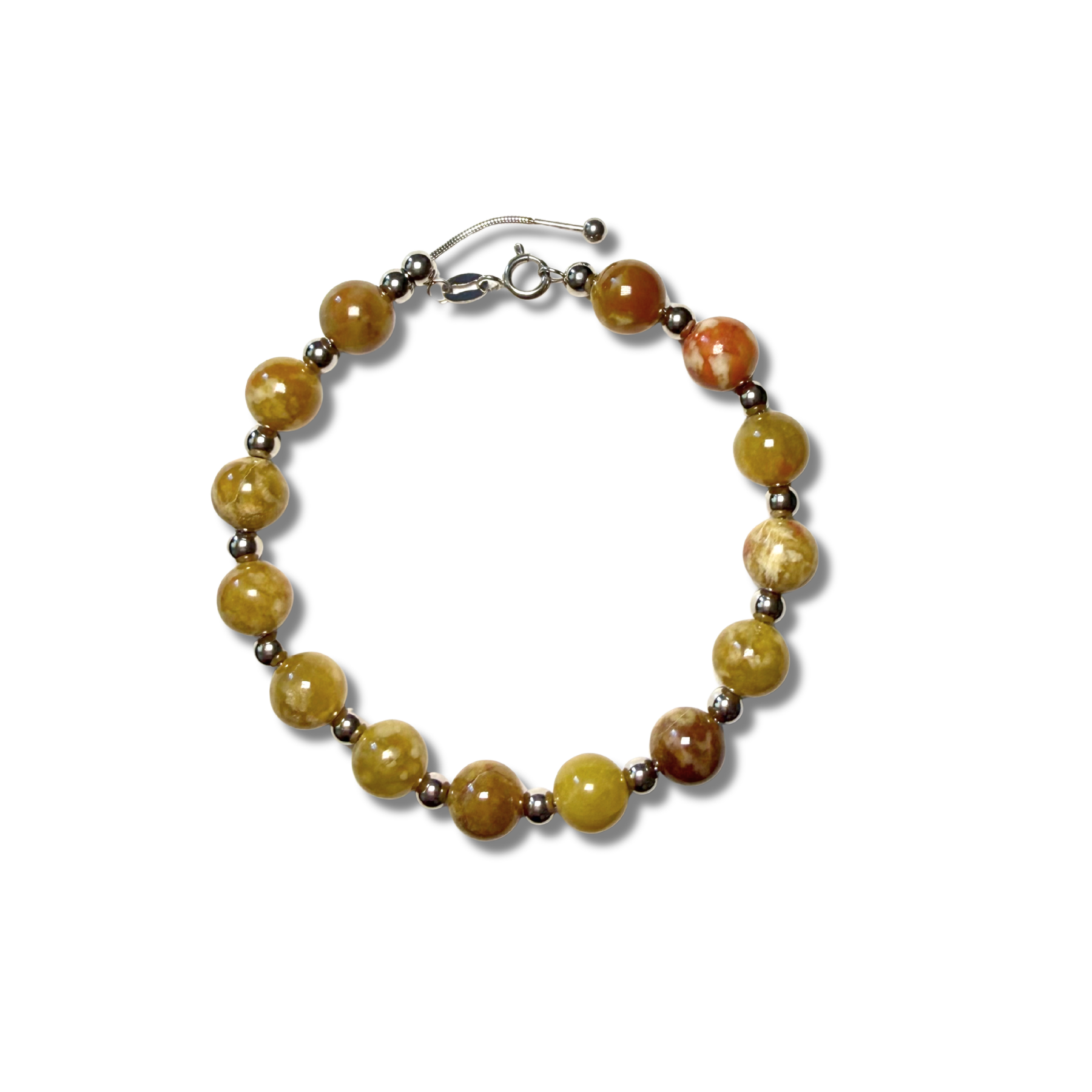 Hazel - Green Dragon Stone Bracelet Everenci