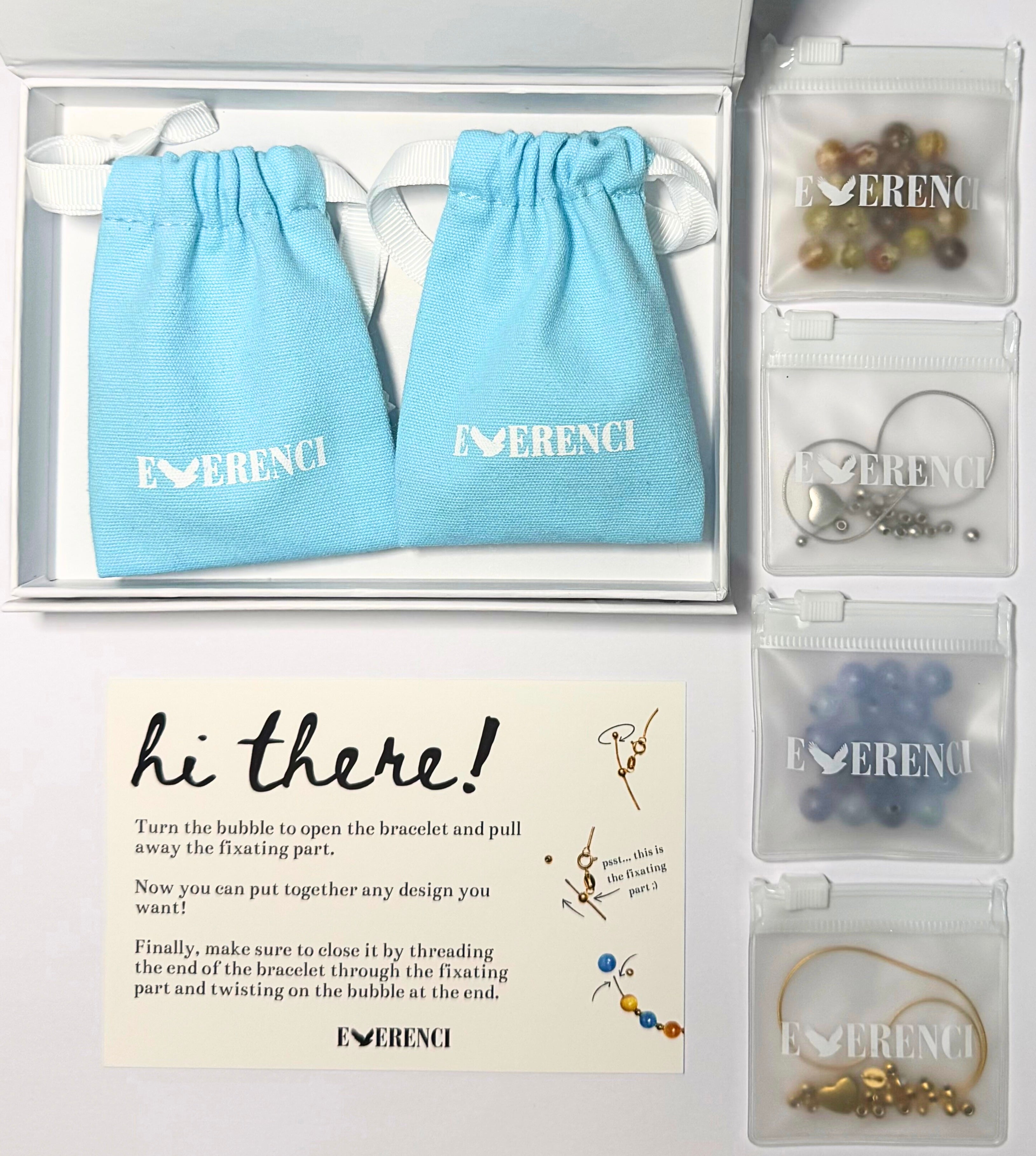 Eye Color Bracelet Set For Two